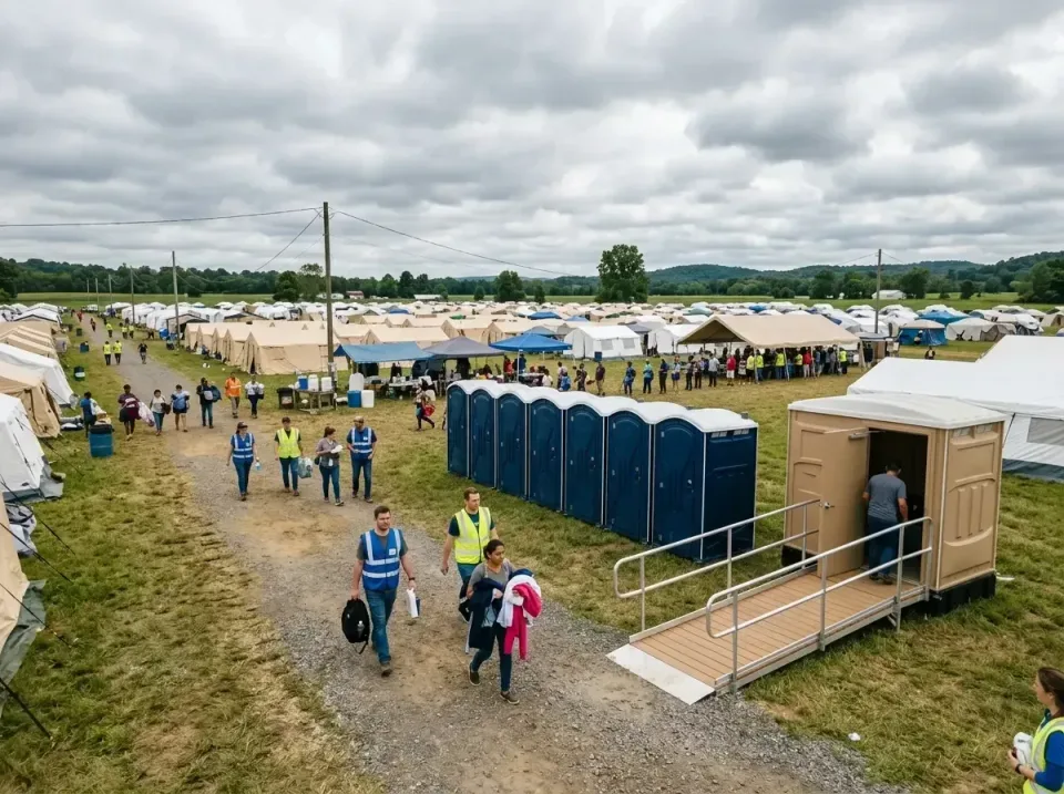 disaster-relief-camp-restrooms-010 — frequently asked questions, Dumpster & Portable Bathrooms Rental in Nixa, MO